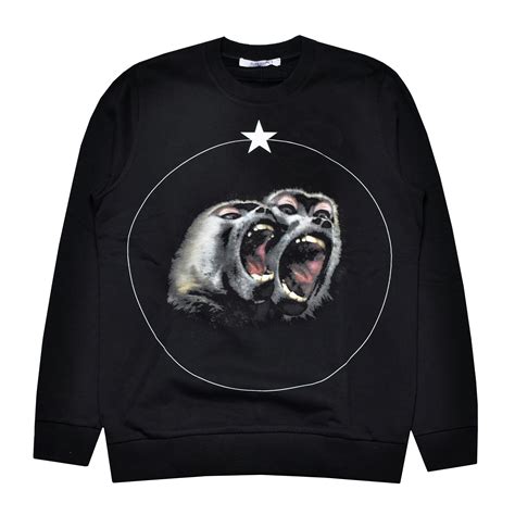 givenchy twin monkey sweatshirt